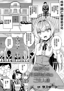 Tenshokusaki wa Shouwaru Otokonoko no Goshujin-sama — hentai manga cover on Fhentai