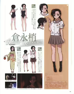 Page 66 of Yosuga no Sora OFFICIAL CHARACTER BOOK - preview thumbnail