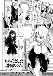 Chanto shita Onee-chan — hentai manga cover on Fhentai