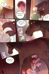 Page 2 of Horseshoe and Wolf - preview thumbnail