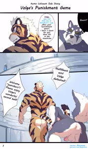 Volga's Punishment Game [Kemo Coliseum Side Comic] By Baiyushou — hentai manga cover on Fhentai