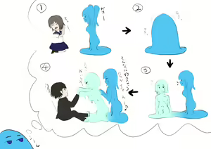 Page 2 of A story about a girl who slime'd her boyfriend and made him eat her. - preview thumbnail