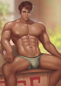 Page 3 of Alex from Stardew vally March Patreon reward - preview thumbnail