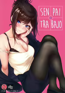 Shokuba no Senpai | Senpai en el trabajo - hentai manga cover image