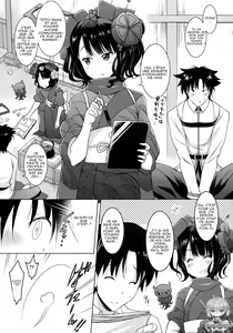 Page 4 of Hokusai-chan ga Okuchi de Teinei ni Tannen ni Nando mo Nuite Kurete kara no Honban - preview thumbnail