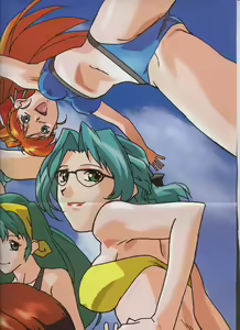 Page 232 of Super Real Mahjong Visual Fan Book Perfect Collection - preview thumbnail
