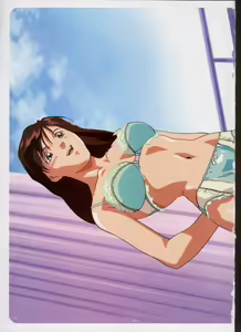 Page 57 of Super Real Mahjong Visual Fan Book Perfect Collection - preview thumbnail