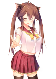 Page 855 of Watashi ga Suki nara "Suki" tte Itte! Character CG Chiho 1 - preview thumbnail