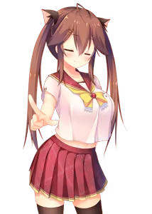 Page 883 of Watashi ga Suki nara "Suki" tte Itte! Character CG Chiho 1 - preview thumbnail