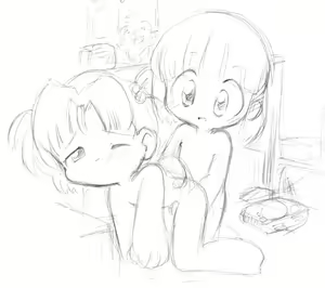 Page 56 of Notos Sakurabe's CG Collection "Pinkish White" #6 "Water Flea" - preview thumbnail
