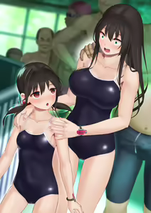 Page 472 of Shimin Pool ni Tsurete itta Musume Futari ga Itsunomanika Lolicon-domo no Nikubenki ni Natteta. - preview thumbnail