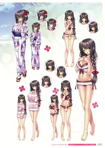 Page 95 of Amakano ~Second Season~ PLUS   Visual Fan Book - preview thumbnail