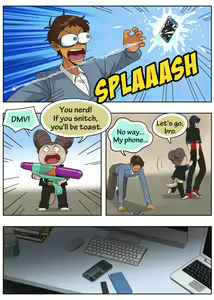 Page 10 of The nerd, the bully and the multiverse - preview thumbnail