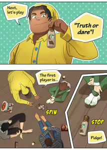 Page 13 of The sleepover game! - preview thumbnail