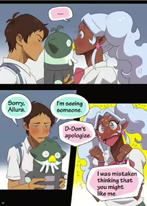 Page 19 of High School AU - preview thumbnail