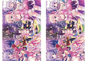 Page 57 of らぶらぶプリンセス Visual Fan Book - preview thumbnail