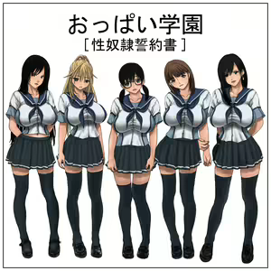 Page 2 of Oppai Gakuen - preview thumbnail