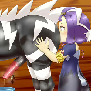 Acerola and Blitzle Coprophagia — hentai manga cover on Fhentai
