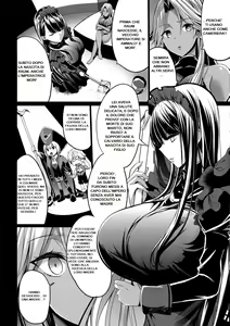 Page 13 of Shota Koutei Kyoudai ni Torawareta Bakunyuu Onna Kishi 3 | Cavaliere tettona catturata dai giovani fratelli imperatori: Capitolo 3 - preview thumbnail