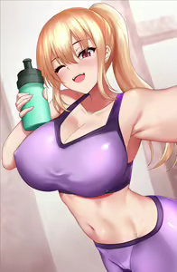 2021.09.04 Kinpatsu-chan H Gazou — hentai manga cover on Fhentai