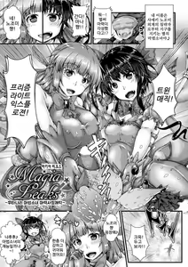 Magia Leaks ~Futanari Mahou Shoujo Maryoku Shasei Houetsu~ — hentai manga cover on Fhentai