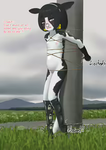 Page 132 of Cow Painted Girl shinshi zaibatsu - preview thumbnail
