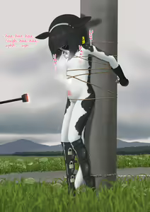 Page 135 of Cow Painted Girl shinshi zaibatsu - preview thumbnail