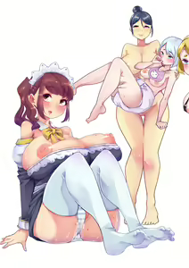 Dono Musume mo Yareru! Bitch Zukan ~Iron na Saseko no Oyami Kaiketsu Shitetara Harem Dekiteta~ - hentai manga cover image