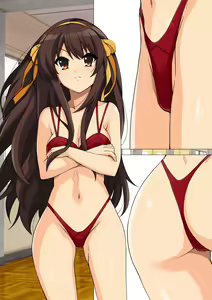 Page 17 of Haruhi Lingerie Collection 01 (decensored) - preview thumbnail