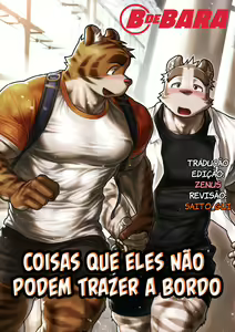 Things They Cannot Bring on Board | Coisas que Eles Não Podem Trazer a Bordo — hentai manga cover on Fhentai
