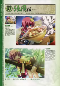 Page 137 of Shin Koihime Musou -Otome Ryouran Sangokushi Engi- Perfect Visual Book - preview thumbnail