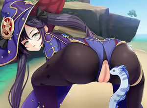 ウナギ姦_お腹を空かせたモナは藤紋陸ウナギの夢を見るか？ - hentai manga cover image