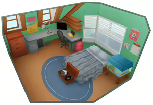 Page 31 of CamoHouse - Bedroom - preview thumbnail