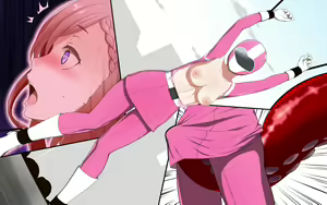 Page 385 of goshiki sentai batorukarafuru - pinku kokai shokei - preview thumbnail