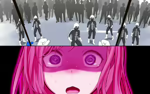 Page 434 of goshiki sentai batorukarafuru - pinku kokai shokei - preview thumbnail