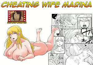 Netorare Jukujo Marina-san/Cheating Wife Marina — hentai manga cover on Fhentai