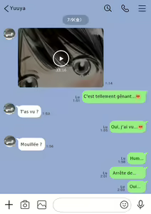 Page 54 of Kanojo no SmaPho o Nozoita dake nano ni | J'ai seulement regardé dans son smartphone! (decensored) - preview thumbnail