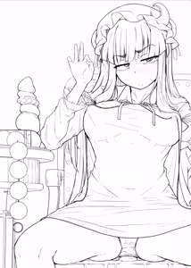 Page 2 of Ana to Muttsuri Dosukebe Daitoshokan 3 - preview thumbnail