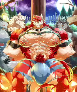Werewolf Ren Pack - hentai manga cover image
