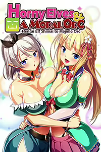 Hentai Elf Shimai to Majime Orc (decensored) — hentai manga cover on Fhentai