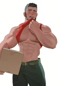Page 22 of Hunky delivery Himbo's side hustle - preview thumbnail