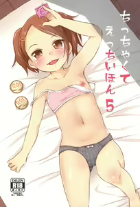 Chicchakute Ecchi Hon 5 - hentai manga cover image