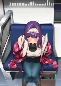Page 3 of 電車内に変なことを - preview thumbnail