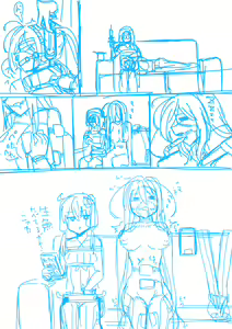 Page 24 of ツイッターに上げたボイロ漫画 - preview thumbnail