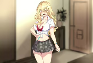 Page 265 of Kinpatsu de Kyonyuu na JK Gal ni Doutei o Kuwareta Hanashi - preview thumbnail
