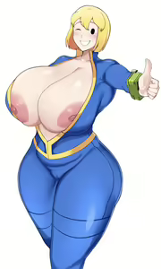 Page 2 of Vault Girl (decensored) - preview thumbnail