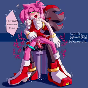 Page 27 of Amy Rose hentai comic - preview thumbnail
