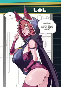 Page 4 of LOL - Xayah - Revolution requires money! - preview thumbnail