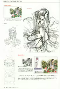 Page 143 of Kao no Nai Tsuki Visual Fanbook - preview thumbnail