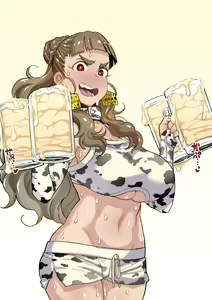 Page 9 of Kinga Shinnen Ushi Cos Nao no Semen Geppu - preview thumbnail